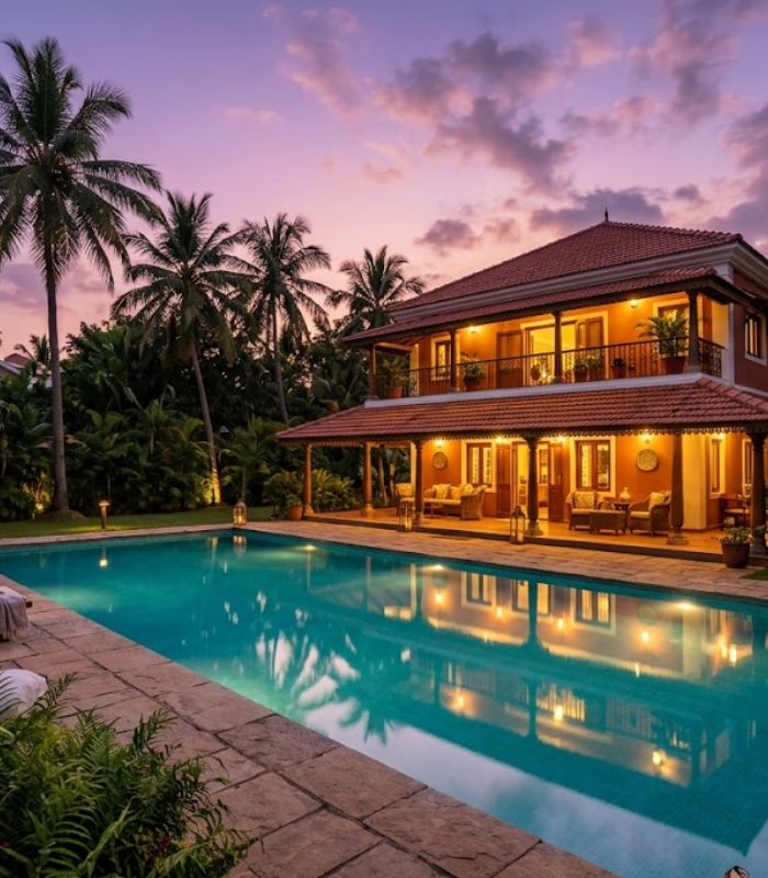 Marvels Villa Pondicherry with private swimming pool and luxury accommodation