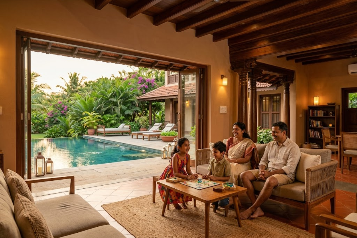 Best Group Stay Villa in Pondicherry