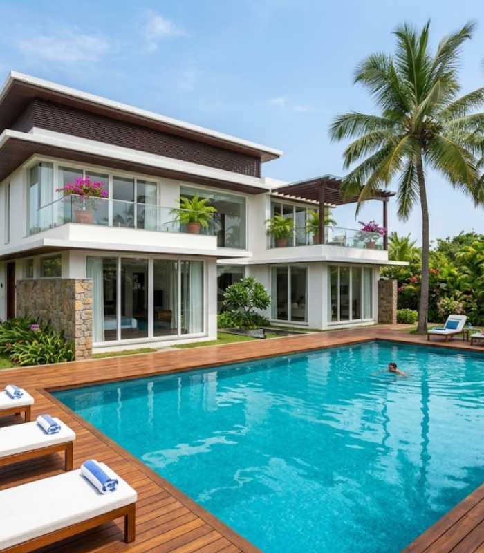 private resort villa in pondicherry