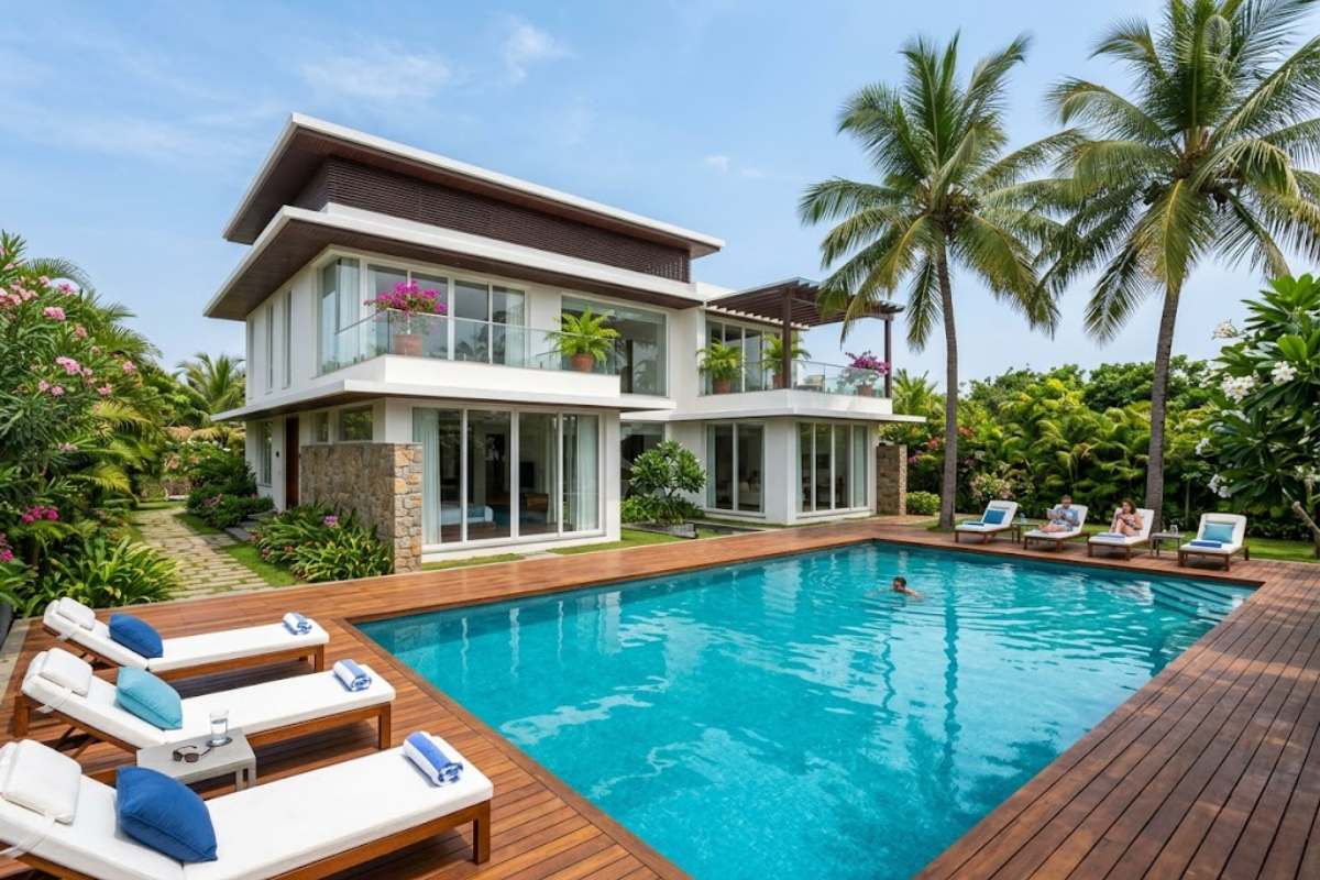 private resort villa in pondicherry
