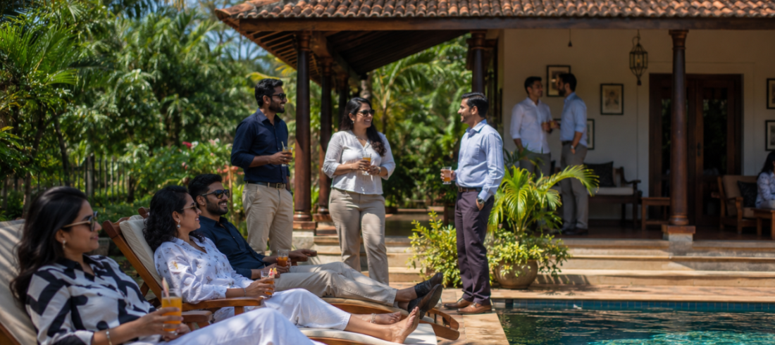 Luxury Stay in Pondicherry for Corporate Team Outings at Marvels Villa