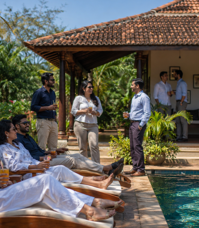 Luxury Stay in Pondicherry for Corporate Team Outings at Marvels Villa