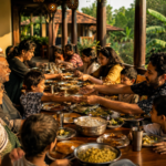 Generated image Family reunion at Marvel Villa near Pondicherry
