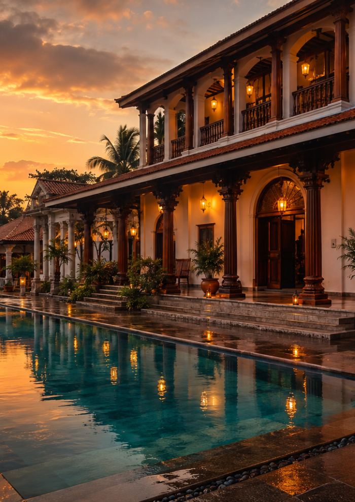 luxury villa near Pondicherry