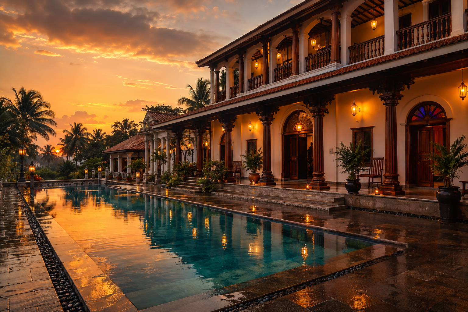 luxury villa near Pondicherry
