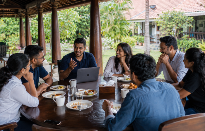 Team outing activities near Auroville