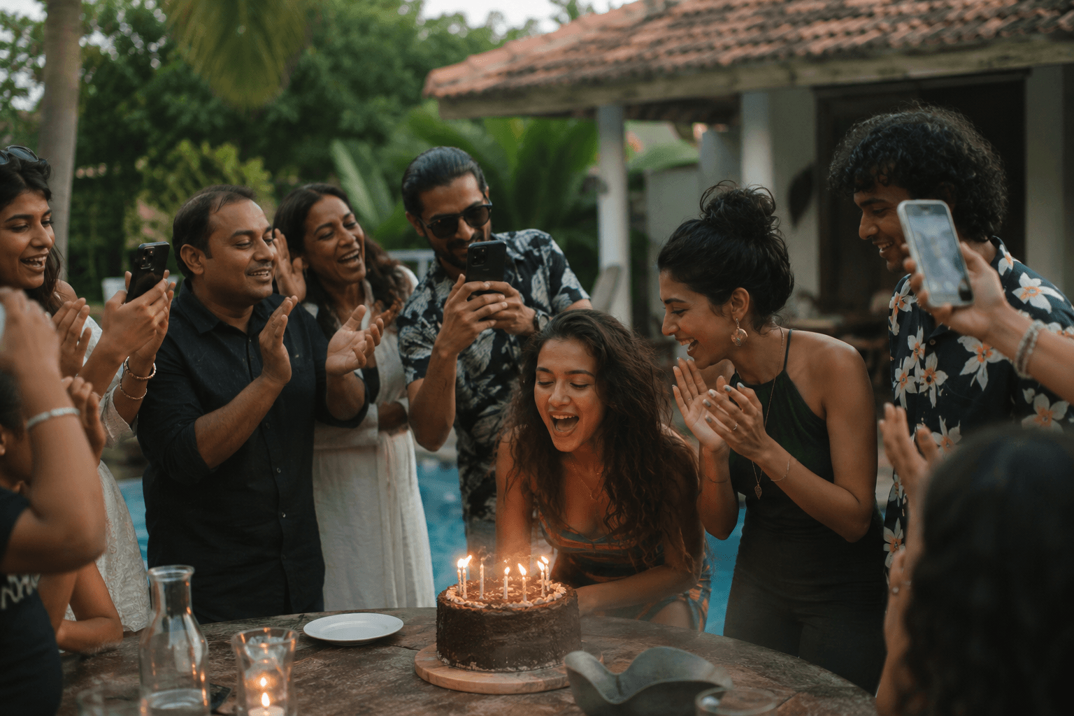 Birthday party venue near Pondicherry at Marvel Villa